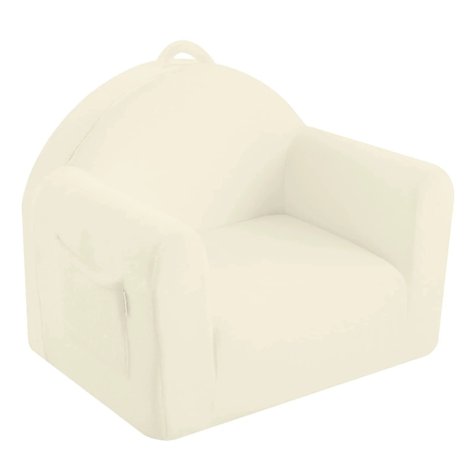 Glowsofa Kids Fold Out Couch-Beige