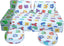 MeMoreCool Alphabet 8 pieces kids play couch set